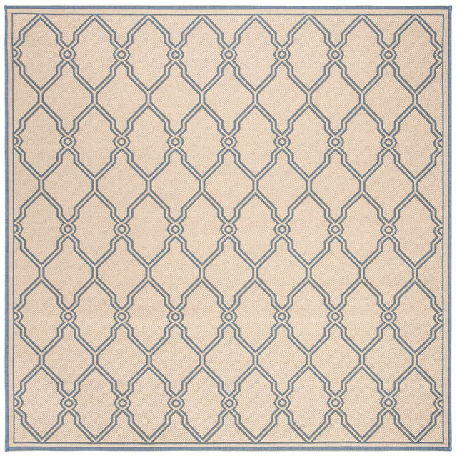 Safavieh Linden Lnd124N Cream / Blue Rugs - Safavieh - lnd124n - 6sq