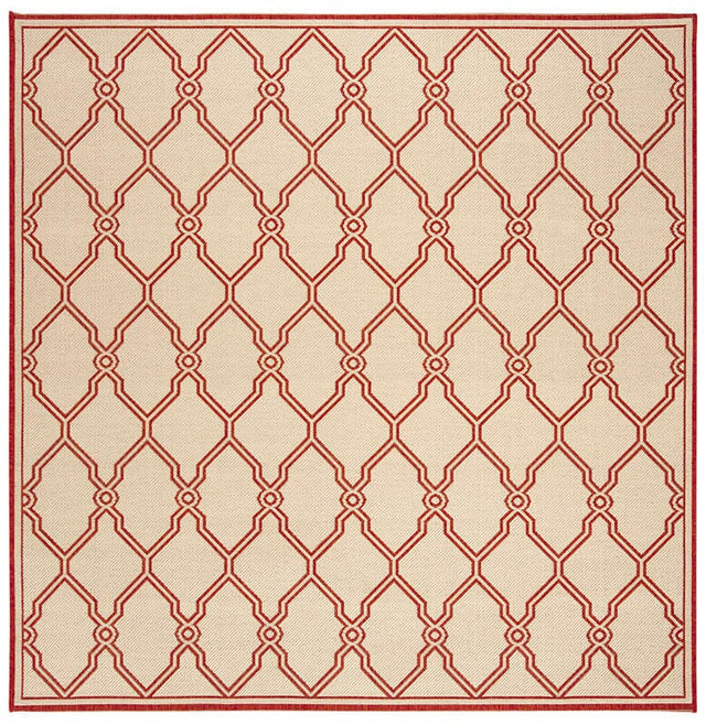 Safavieh Linden Lnd124Q Red / Creme Rugs - Safavieh - lnd124q - 6sq