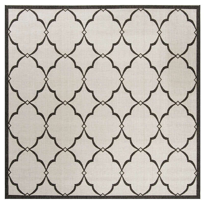 Safavieh Linden Lnd125A Light Grey / Charcoal Rugs - Safavieh - lnd125a - 6sq