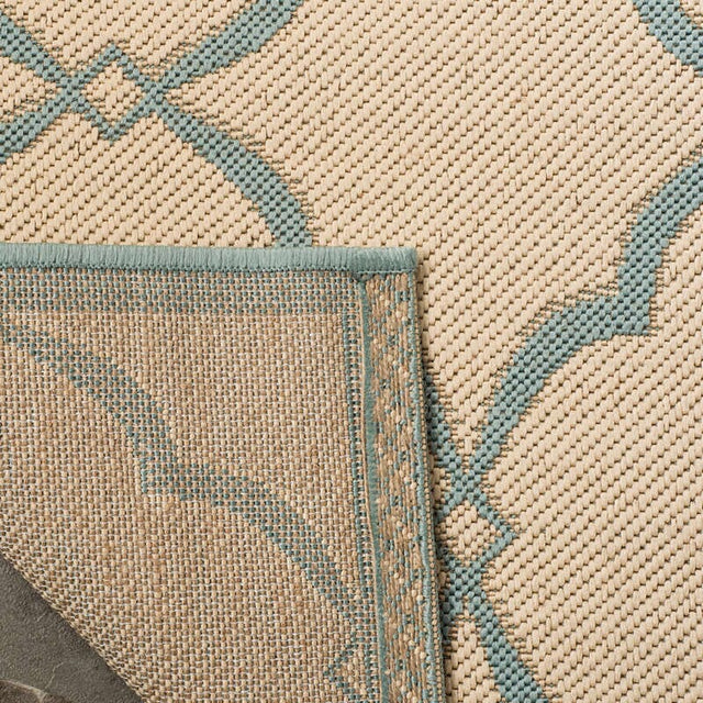 Safavieh Linden Lnd125L Cream / Aqua Rugs - Safavieh - lnd125l - 4