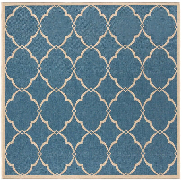 Safavieh Linden Lnd125M Blue / Creme Rugs - Safavieh - lnd125m - 6sq