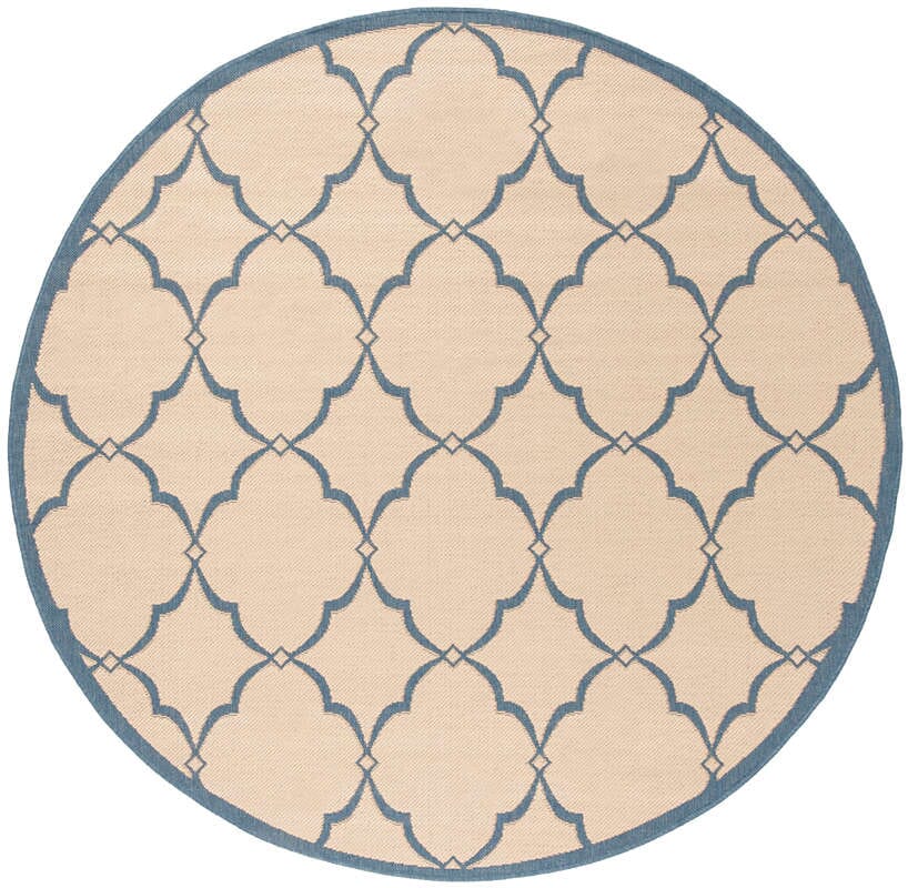 Safavieh Linden Lnd125N Cream / Blue Rugs - Safavieh - lnd125n - 6r