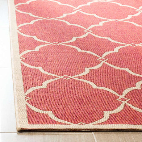 Safavieh Linden Lnd125Q Red / Creme Rugs - Safavieh - lnd125q - 4