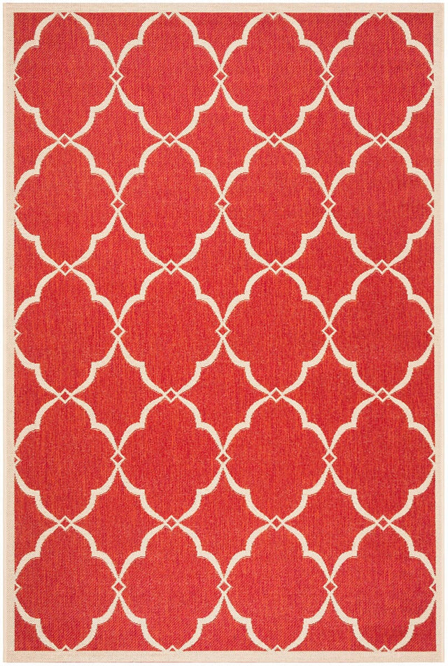 Safavieh Linden Lnd125Q Red / Creme Rugs - Safavieh - lnd125q - 4
