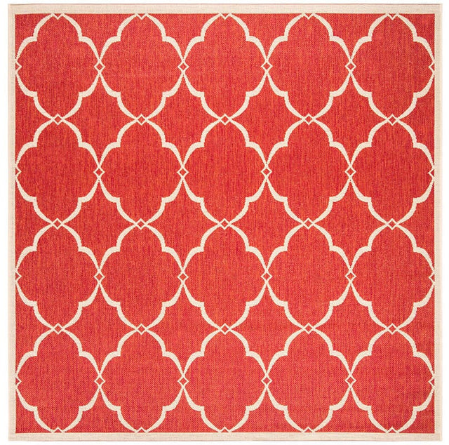 Safavieh Linden Lnd125Q Red / Creme Rugs - Safavieh - lnd125q - 6sq