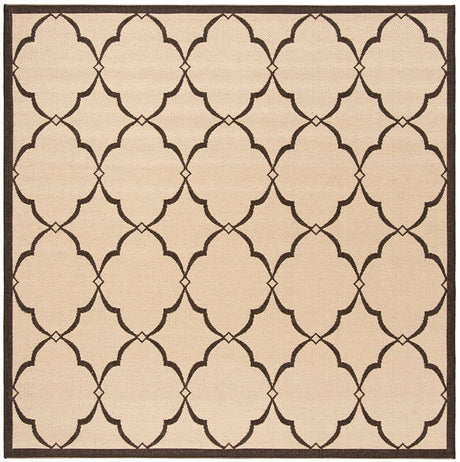 Safavieh Linden Lnd125U Creme / Brown Rugs - Safavieh - lnd125u - 6sq