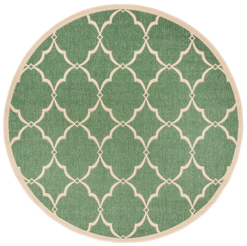 Safavieh Linden Lnd125Y Green / Creme Rugs - Safavieh - lnd125y - 6r