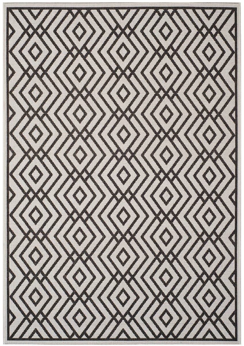 Safavieh Linden Lnd126A Light Grey / Charcoal Rugs - Safavieh - lnd126a - 4
