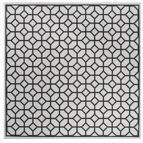 Safavieh Linden Lnd127A Light Grey / Charcoal Rugs - Safavieh - lnd127a - 6sq