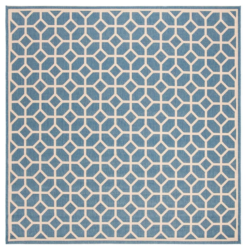 Safavieh Linden Lnd127M Blue / Creme Rugs - Safavieh - lnd127m - 6sq