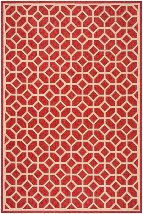 Safavieh Linden Lnd127Q Red / Creme Rugs - Safavieh - lnd127q - 4