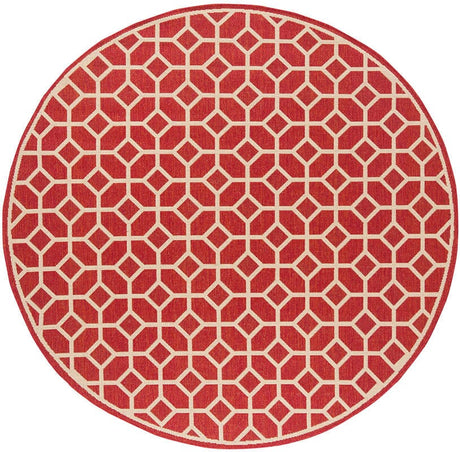 Safavieh Linden Lnd127Q Red / Creme Rugs - Safavieh - lnd127q - 6r