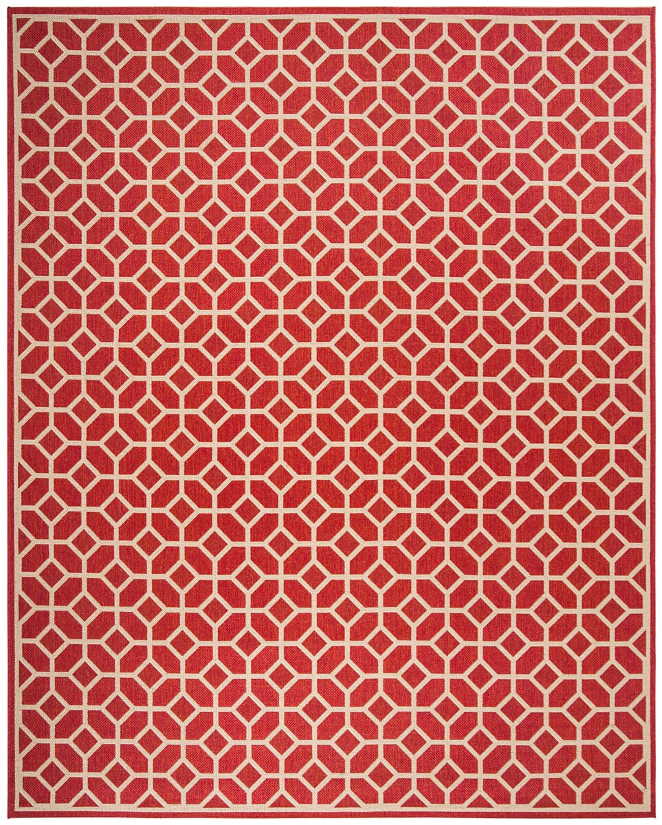 Safavieh Linden Lnd127Q Red / Creme Rugs - Safavieh - lnd127q - 6r