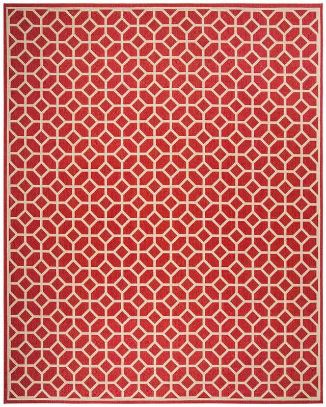Safavieh Linden Lnd127Q Red / Creme Rugs - Safavieh - lnd127q - 6r