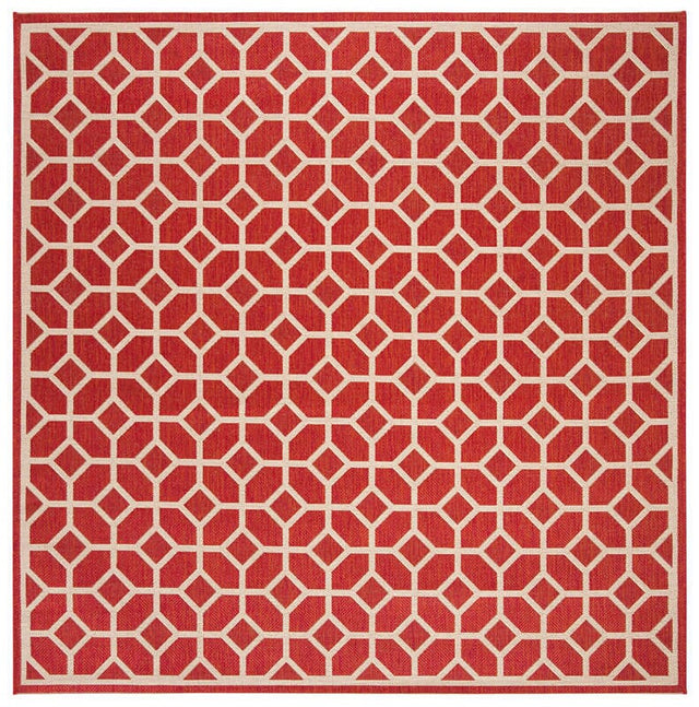 Safavieh Linden Lnd127Q Red / Creme Rugs - Safavieh - lnd127q - 6sq