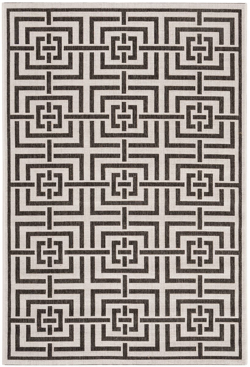 Safavieh Linden Lnd128A Light Grey / Charcoal Rugs - Safavieh - lnd128a - 4