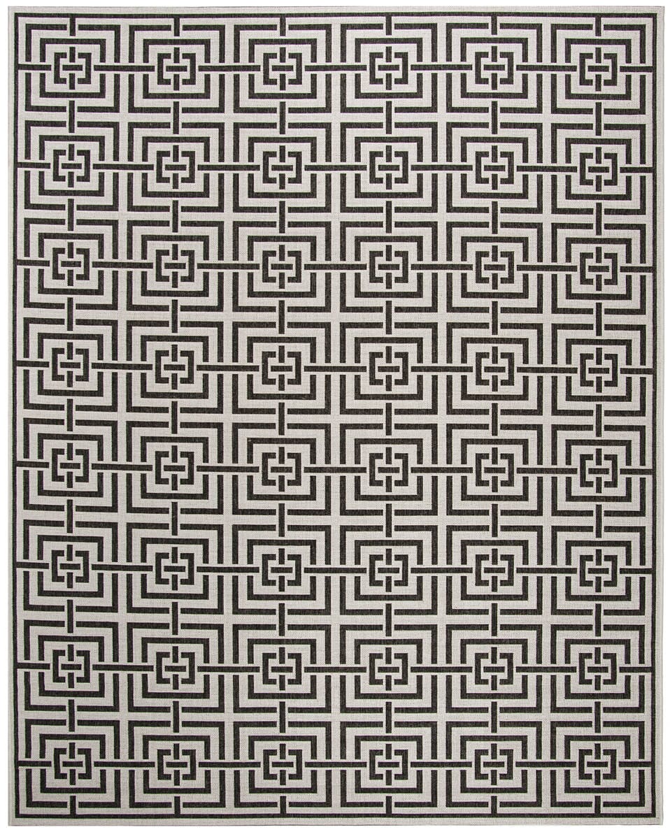 Safavieh Linden Lnd128A Light Grey / Charcoal Rugs - Safavieh - lnd128a - 4