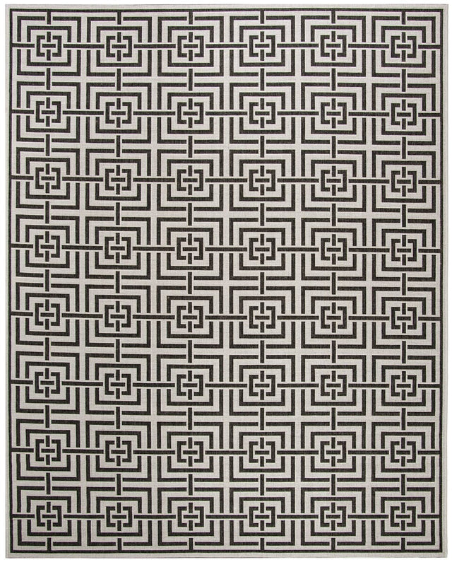 Safavieh Linden Lnd128A Light Grey / Charcoal Rugs - Safavieh - lnd128a - 4