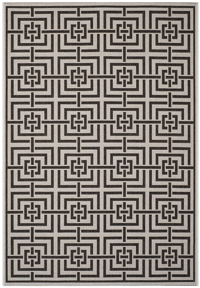 Safavieh Linden Lnd128A Light Grey / Charcoal Rugs - Safavieh - lnd128a - 4