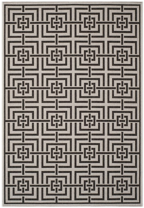 Safavieh Linden Lnd128A Light Grey / Charcoal Rugs - Safavieh - lnd128a - 4