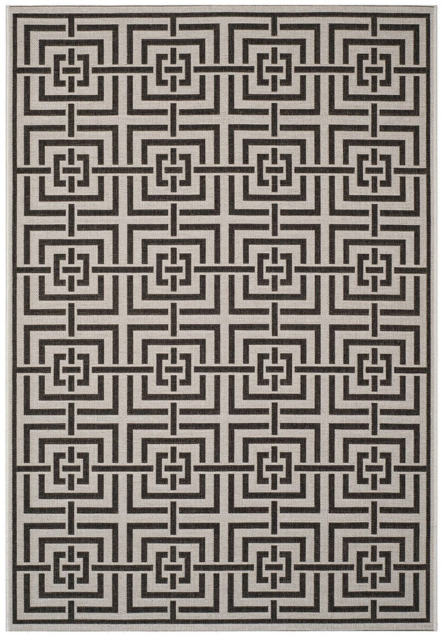 Safavieh Linden Lnd128A Light Grey / Charcoal Rugs - Safavieh - lnd128a - 4