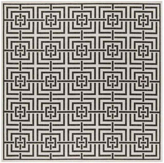 Safavieh Linden Lnd128A Light Grey / Charcoal Rugs - Safavieh - lnd128a - 6sq