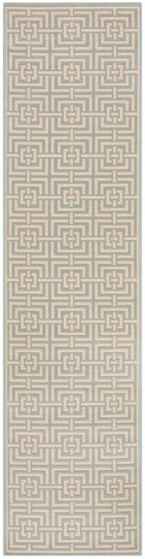 Safavieh Linden Lnd128K Aqua / Cream Rugs - Safavieh - lnd128k - 28