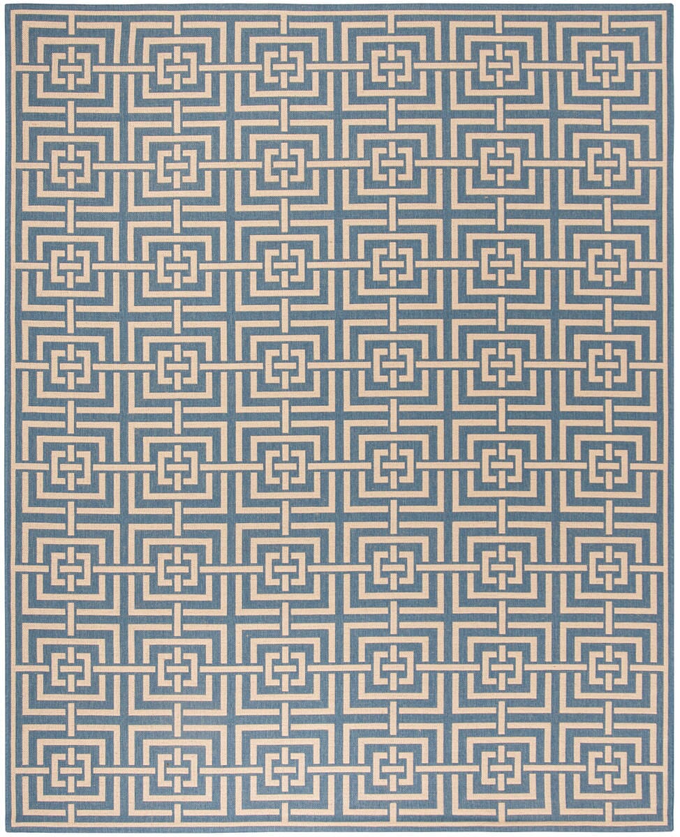 Safavieh Linden Lnd128M Blue / Creme Rugs - Safavieh - lnd128m - 6r