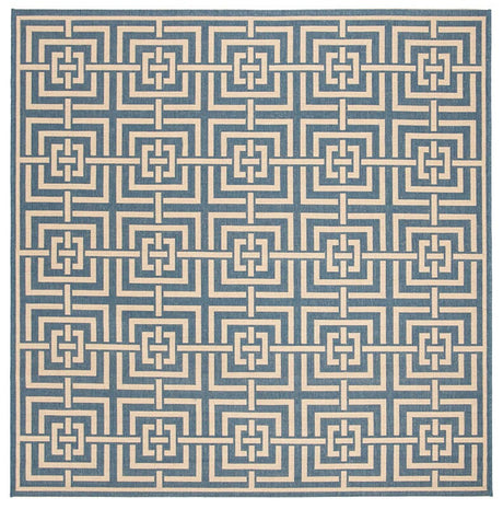 Safavieh Linden Lnd128M Blue / Creme Rugs - Safavieh - lnd128m - 6sq