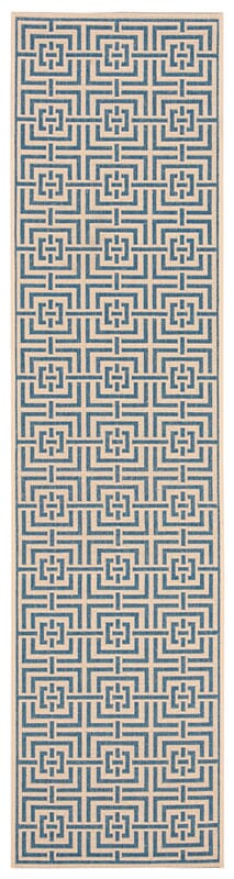 Safavieh Linden Lnd128N Cream / Blue Rugs - Safavieh - lnd128n - 28