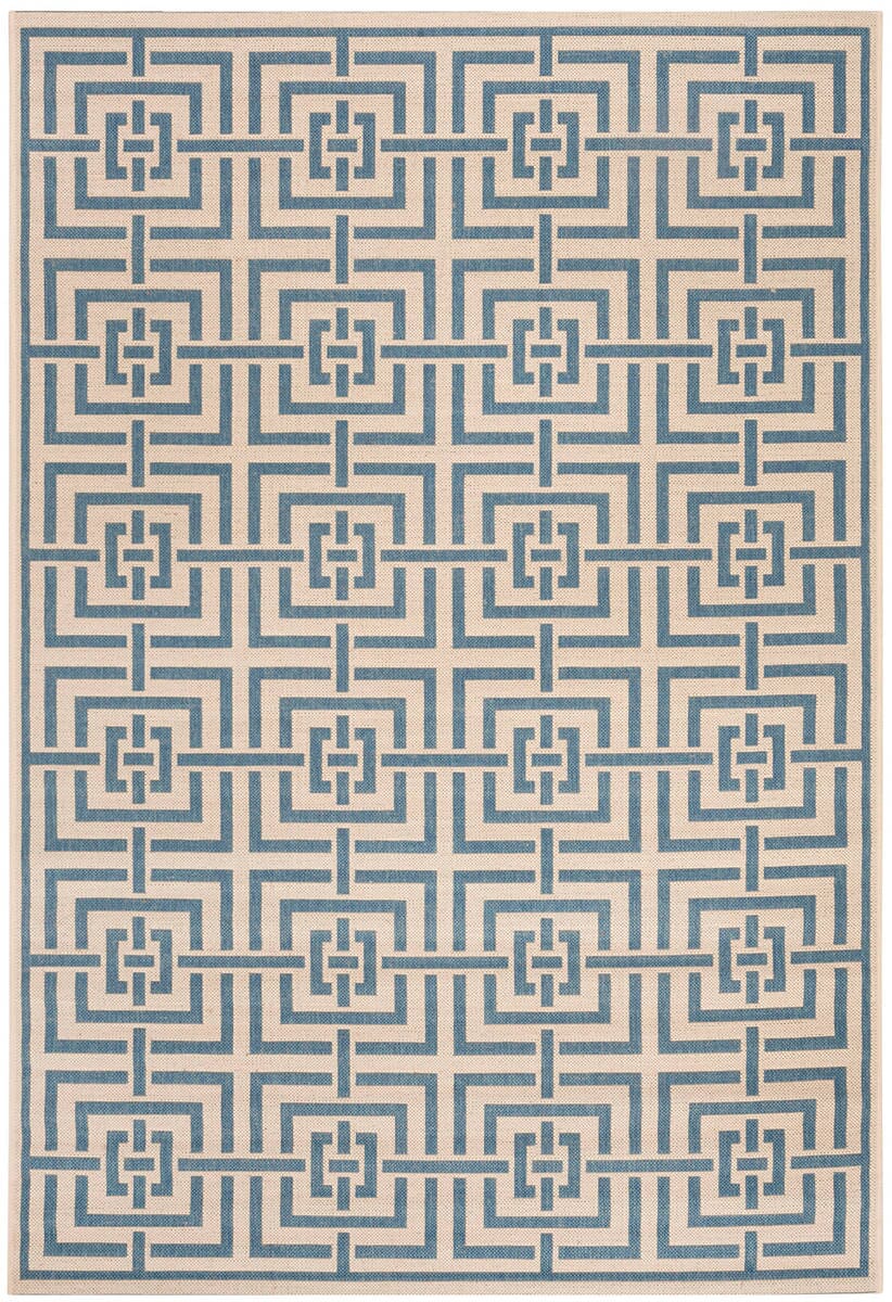 Safavieh Linden Lnd128N Cream / Blue Rugs - Safavieh - lnd128n - 4