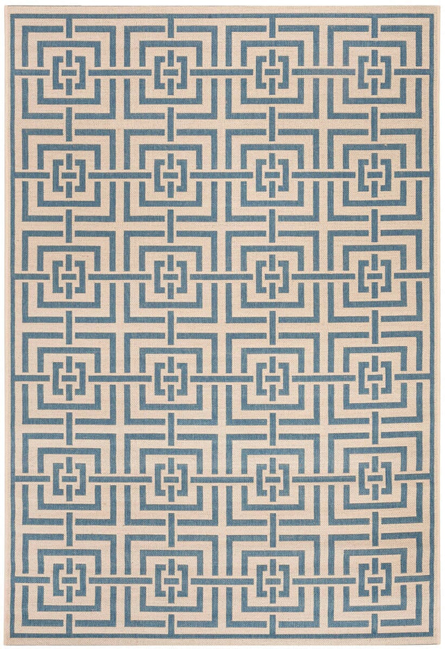 Safavieh Linden Lnd128N Cream / Blue Rugs - Safavieh - lnd128n - 4