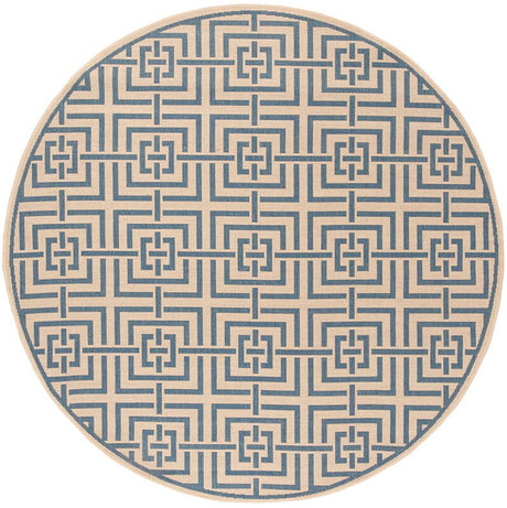 Safavieh Linden Lnd128N Cream / Blue Rugs - Safavieh - lnd128n - 6r
