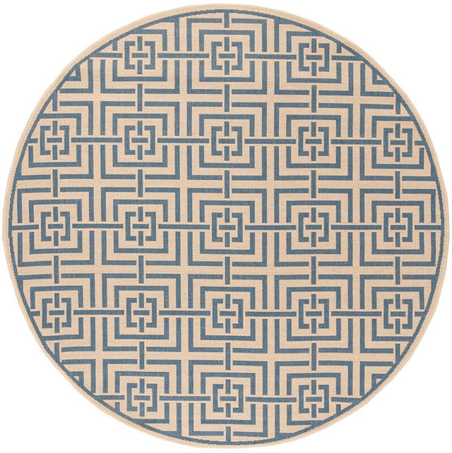 Safavieh Linden Lnd128N Cream / Blue Rugs - Safavieh - lnd128n - 6r