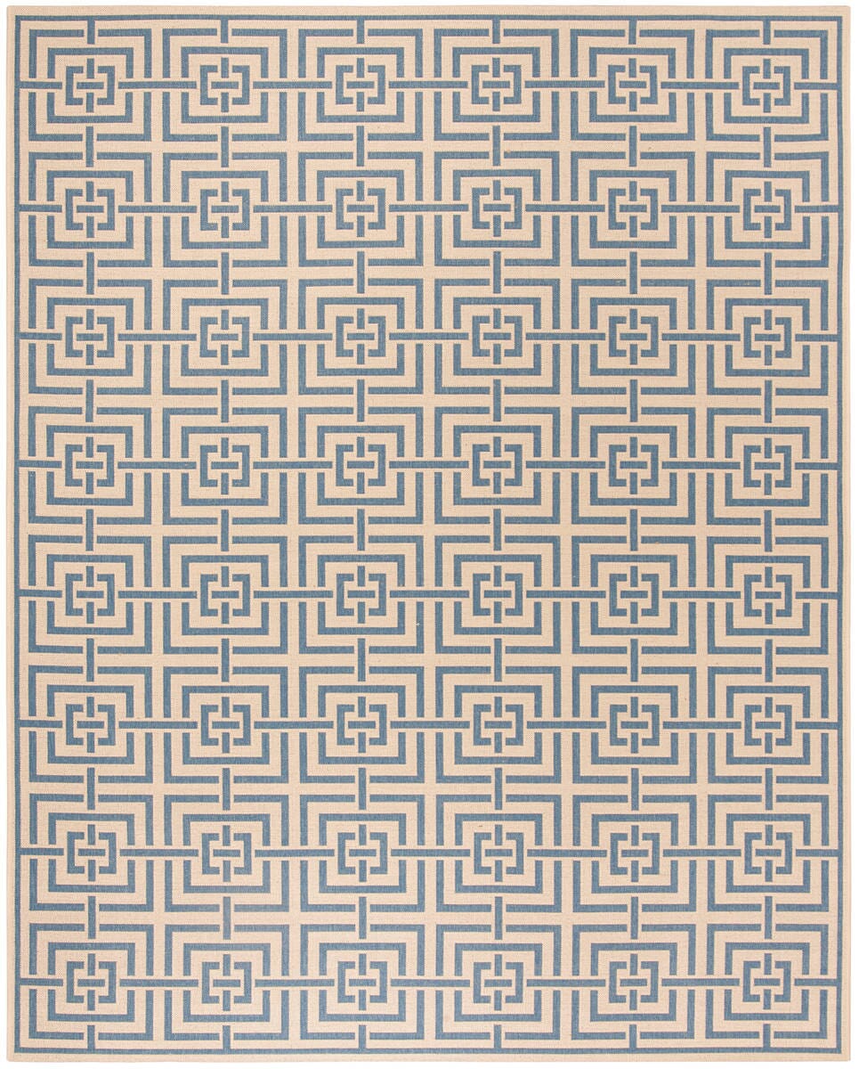 Safavieh Linden Lnd128N Cream / Blue Rugs - Safavieh - lnd128n - 6r