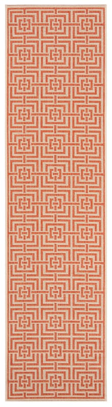 Safavieh Linden Lnd128R Cream / Rust Rugs - Safavieh - lnd128r - 28