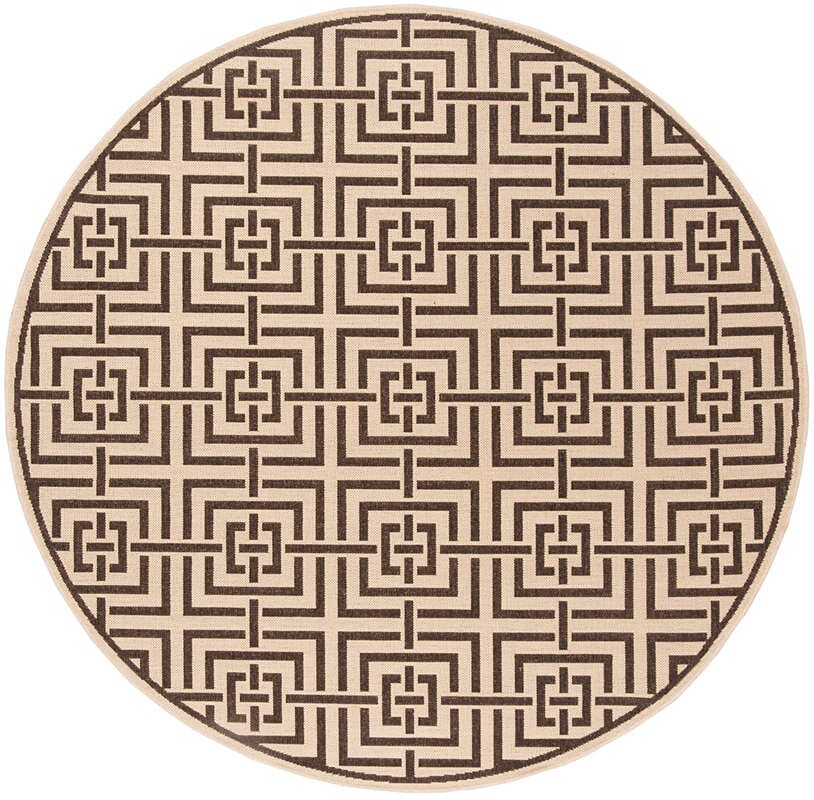 Safavieh Linden Lnd128U Creme / Brown Rugs - Safavieh - lnd128u - 6r