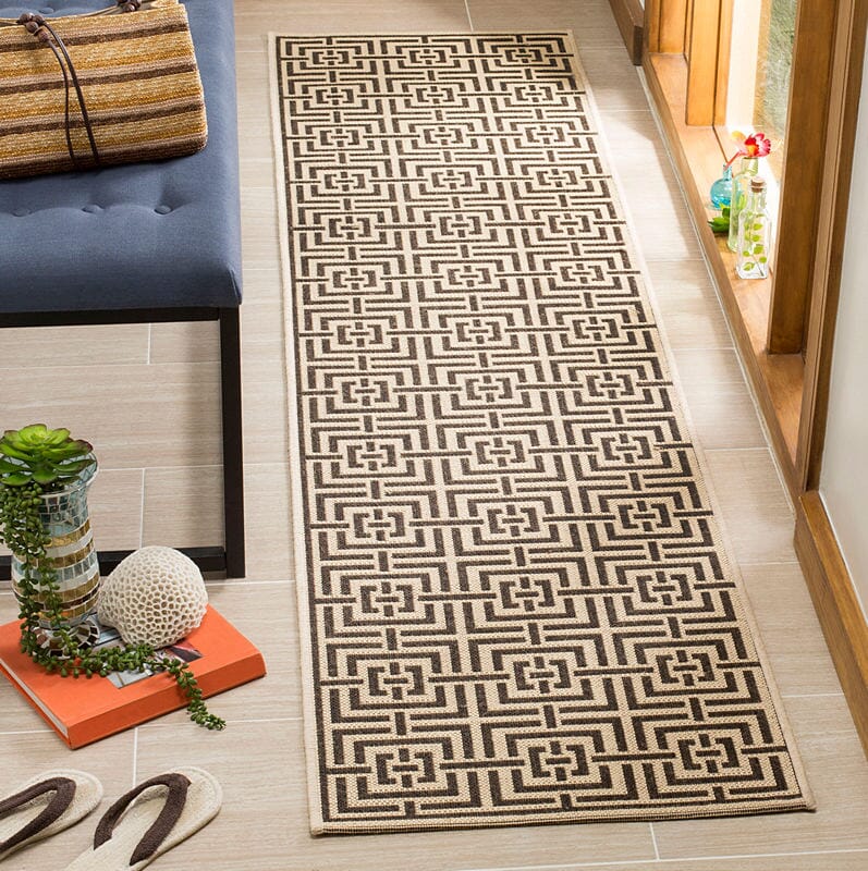 Safavieh Linden Lnd128U Creme / Brown Rugs - Safavieh - lnd128u - 6sq