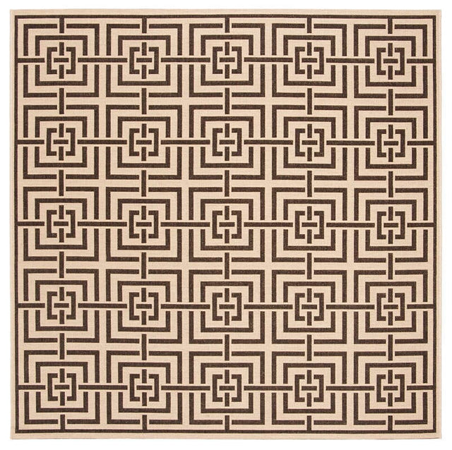 Safavieh Linden Lnd128U Creme / Brown Rugs - Safavieh - lnd128u - 6sq