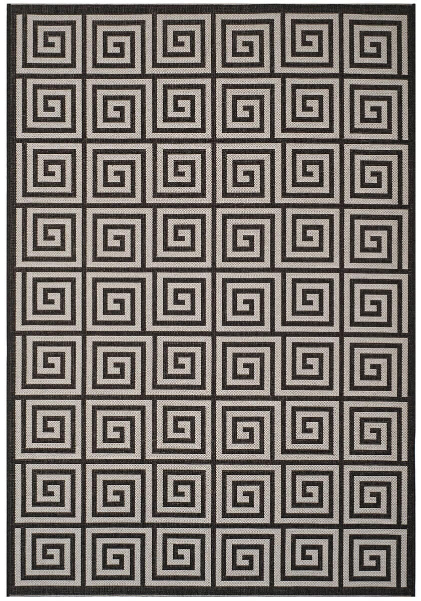 Safavieh Linden Lnd129A Light Grey / Charcoal Rugs - Safavieh - lnd129a - 3