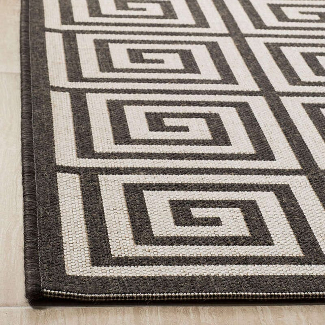 Safavieh Linden Lnd129A Light Grey / Charcoal Rugs - Safavieh - lnd129a - 3