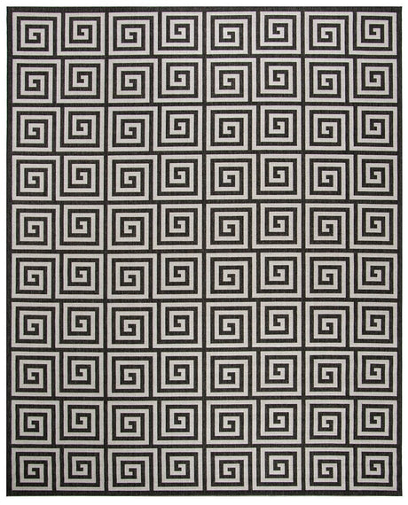 Safavieh Linden Lnd129A Light Grey / Charcoal Rugs - Safavieh - lnd129a - 3