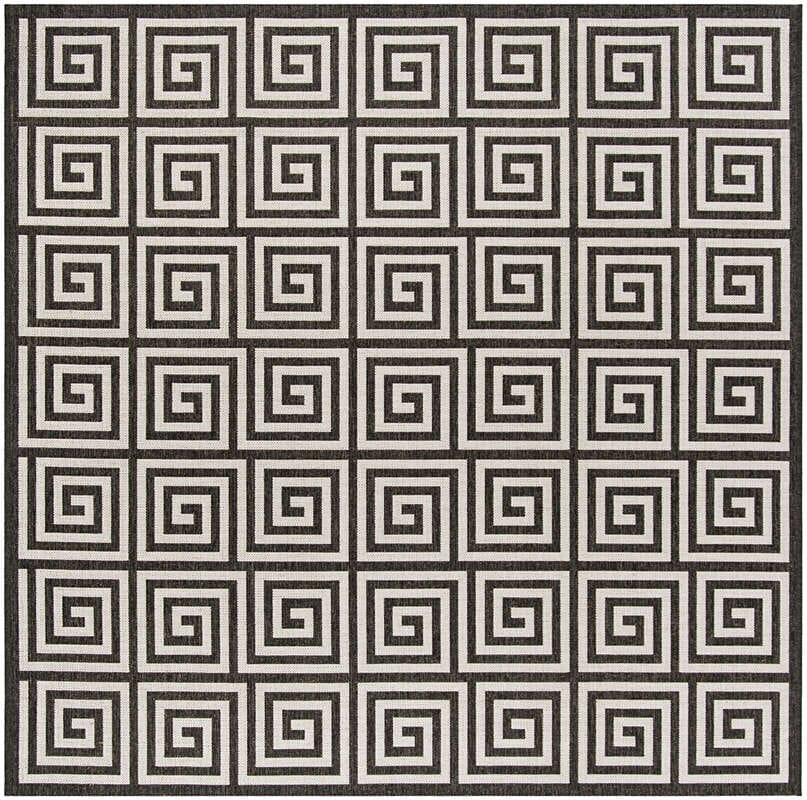 Safavieh Linden Lnd129A Light Grey / Charcoal Rugs - Safavieh - lnd129a - 6sq