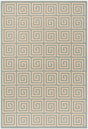 Safavieh Linden Lnd129L Cream / Aqua Rugs - Safavieh - lnd129l - 4