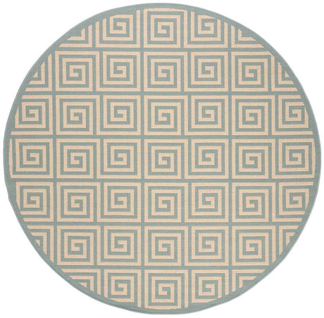 Safavieh Linden Lnd129L Cream / Aqua Rugs - Safavieh - lnd129l - 6r