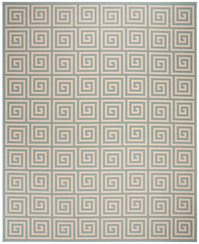 Safavieh Linden Lnd129L Cream / Aqua Rugs - Safavieh - lnd129l - 6r