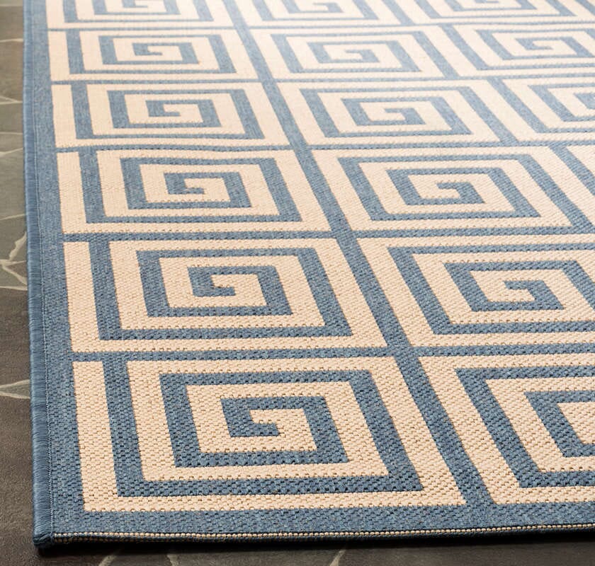 Safavieh Linden Lnd129N Cream / Blue Rugs - Safavieh - lnd129n - 4