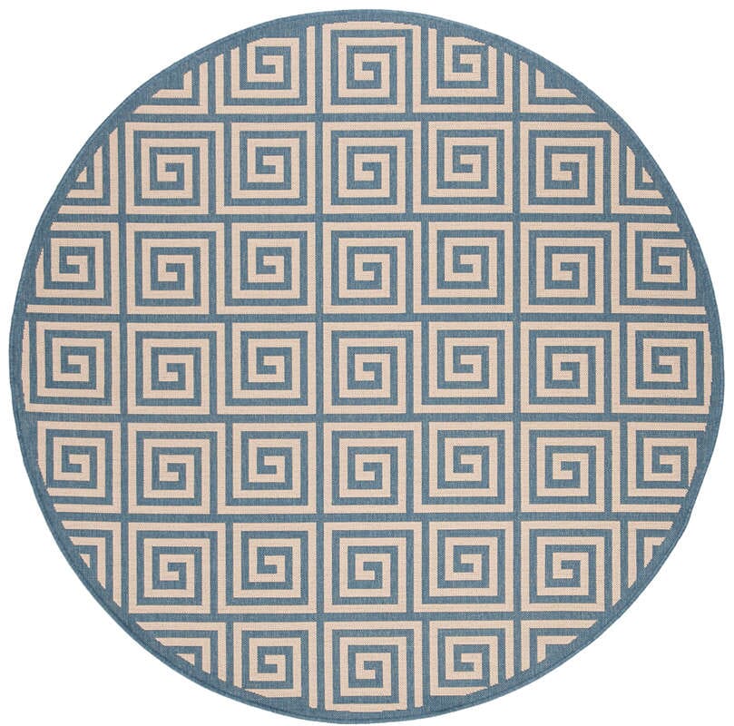 Safavieh Linden Lnd129N Cream / Blue Rugs - Safavieh - lnd129n - 6r