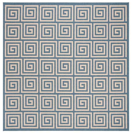 Safavieh Linden Lnd129N Cream / Blue Rugs - Safavieh - lnd129n - 6sq