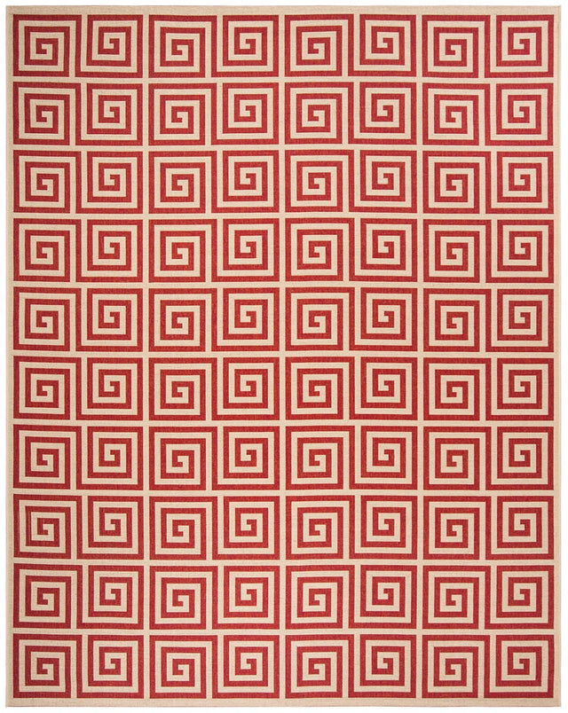 Safavieh Linden Lnd129Q Red / Creme Rugs - Safavieh - lnd129q - 6r